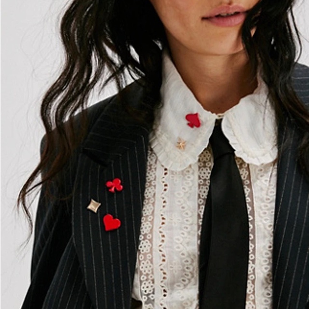 FREE PEOPLE Pins and Tokens Brooch Pack